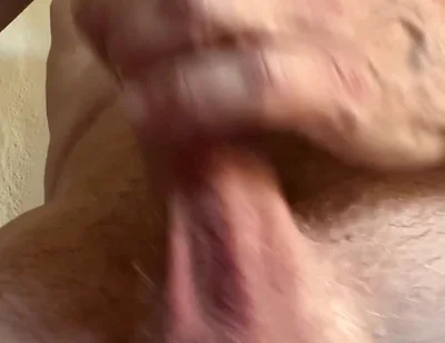 Leaky Cock Goes Soft to Hard to Cumshot