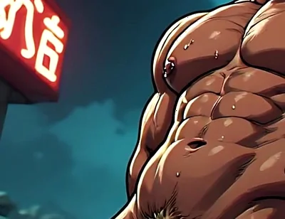 Gritty Big Dick Hunk Art