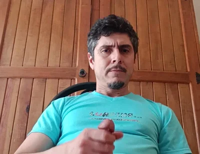 Masturbating My Big Cock to Videos