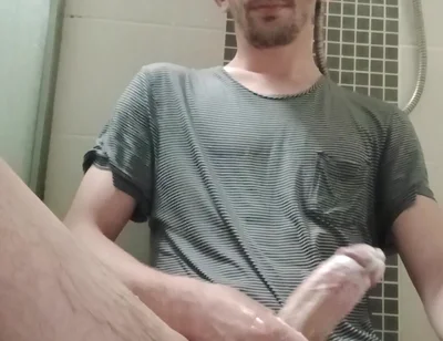 Handjob in the Shower
