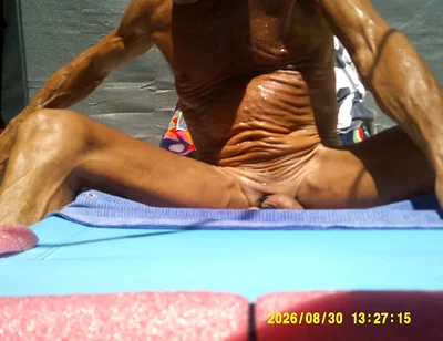 8-30-2026 Naked Tan Tug Diddle the Bung Hole and Tunes. 30 Plus Min