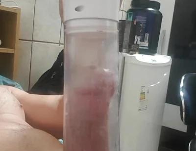I'm Using This Pump and It's a Delight to Feel My Penis Getting Bigger and Bigger!