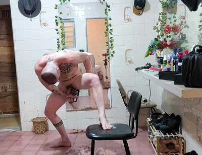 Waxing Anus and Penis