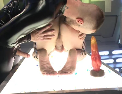 Fucked: a Twisted Alien Experiments on Lance Hart's Ass