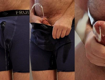 Soaking My Underwear and Blowing a Huge Load
