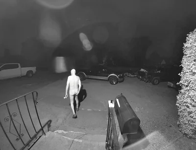 Solo Dildo Play in Front Yard - Exposed for All to See