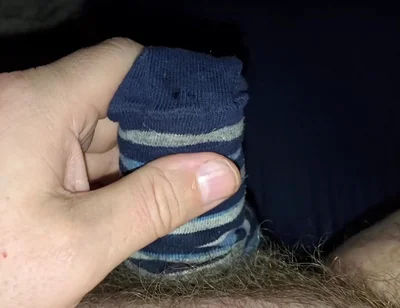 Sock Filled with Cum