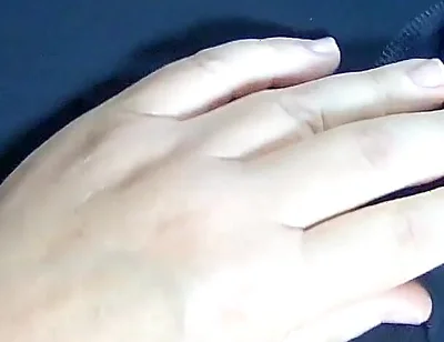 Another View of My Jerking My Smooth Cock