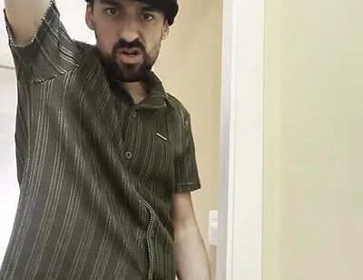 Hot Stepdaddy Jerking off Finishes with Thick Cumshot