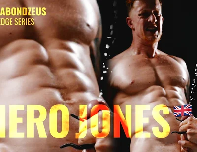 British Ginger Hunk Nero Jones Edged and Shoot Huge Load of Cum