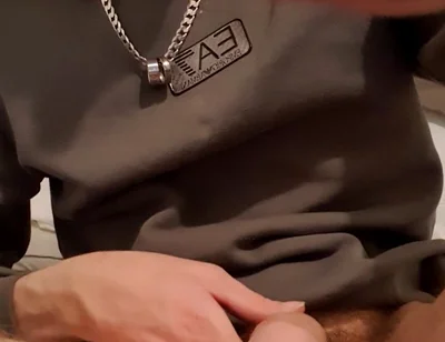 Homemade Twink Two Handed Wank