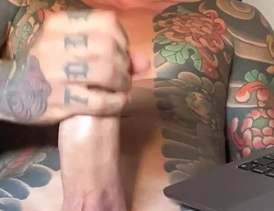 Juan Lucho Jerks off Watching Gay Porn