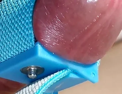 A Powerful Fountain of Hot Sperm After a Long Abstinence!