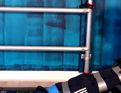Bound and Struggling in Tape Bondage (4k)
