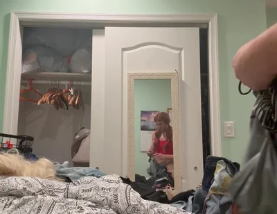Sissy changing outfits