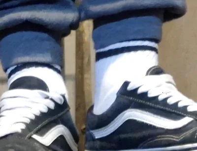 My Vans Skate Shoes and White Socks a Compilation of Videos Where I Play with Them.
