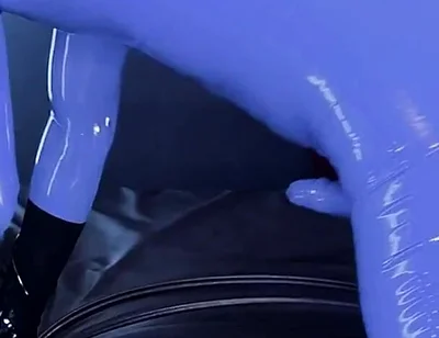 Rubber Sheath Teasing