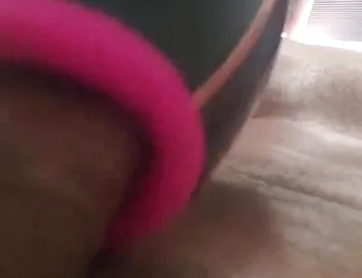 Stroking My Brown Cock with My Oral Sex Toy Until I Cum
