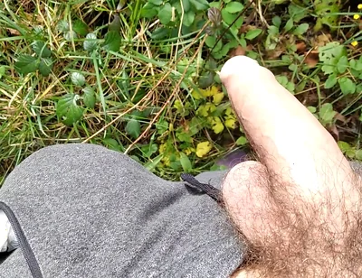 The Horny Stepfather Went on a Hike, When He Took Out His Bonita Cock a Tick Fell on His Cock