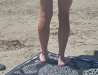 I Love Being on the Beach in Thong and Being Seen