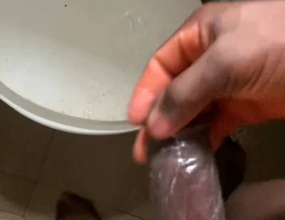 Trying to Make My Dick Horny Dick Cum