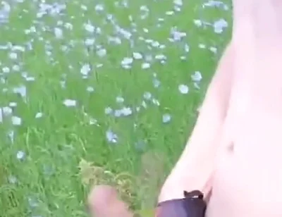 I Was Running Outside, and I Was Thinking It's Time to Cum