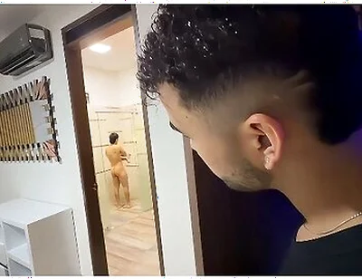I Surprise My Stepbrother-in-law In The Shower And Fuck Him While My Stepsister Is Not At Home