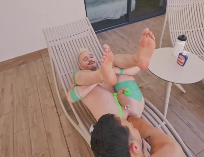 Inked Axel Abysse Enjoys Anal Play with Hole Vandalized and Erebo
