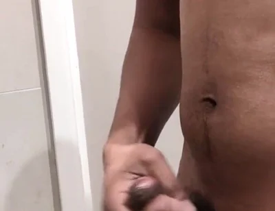 Horny Boy Jerkoff in Bathroom
