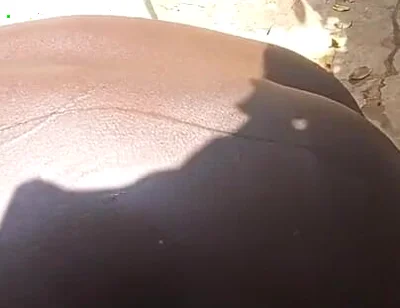 Sneaked; to Shower in My Neighbor's Outdoor Bathroom While I Become Horny