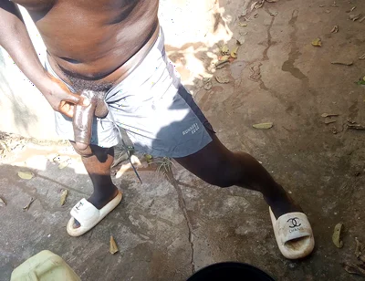 Sneaked; to Shower in My Neighbor's Outdoor Bathroom While I Become Horny