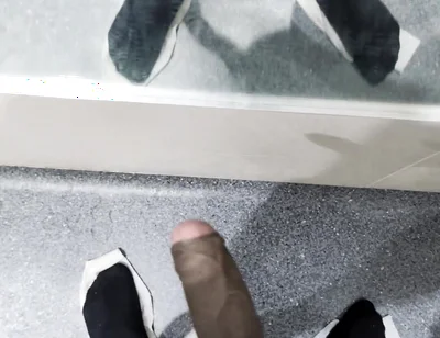 I'm Jerking off in a Public Toilet