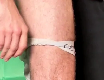 Puppy Play Uncle-nephew Sniffing a Sweaty Cock, Stinky Armpits, and Cum-covered Socks