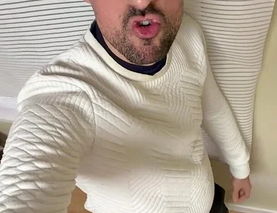 Hot Stepdaddy Showing off Big Cock
