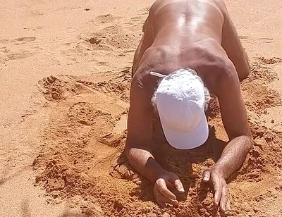 Ladysilva Naked on the Beach Come Fuck My Hot Tanned Ass