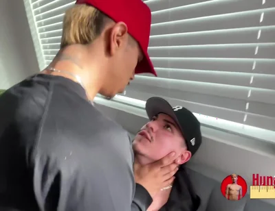 Cholo Thug Fucks Twink On Dirty Couch