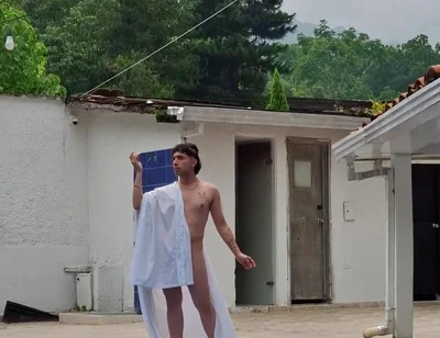 Greek God Turned to Stone Gets Fucked to Be Thawed Out.