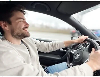 Almost Crashed The Car When I Jerked Him Off And Tortured Him After His Orgasm