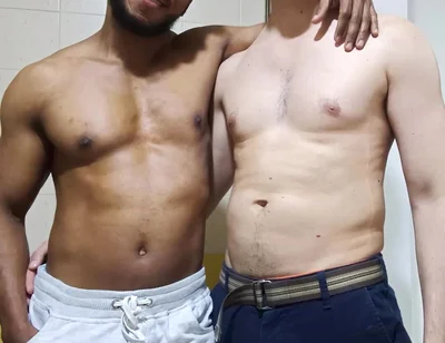 Gay Couple - Clothes to Naked