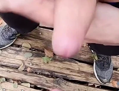 Getting Fuck in Cruising Area and Swallow Stranger Cum