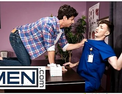 Kaleb Stryker Visits Nurse Michael Jackman And Gets Tender Care With Rough Rewards