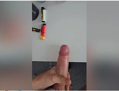 Want A Cocktail? I Put A Drink Stirrer And Urethral Vibrator Down My Cock Hole