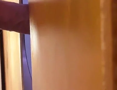 Thick Cock Squirts at Golden Gloryhole
