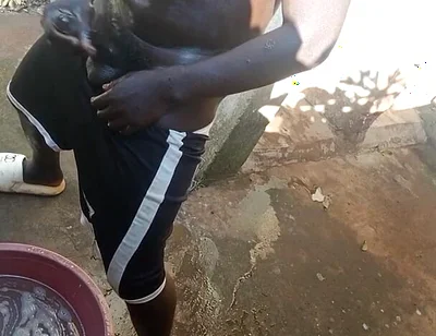 Watch Me Stroke My Hard Cock in the Mud, You Better Beg for Every Drop