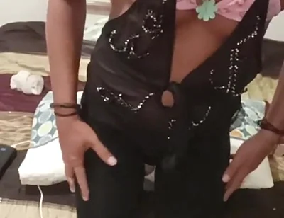 Trying Out a New Outfit for Fucking Her in the Ass.