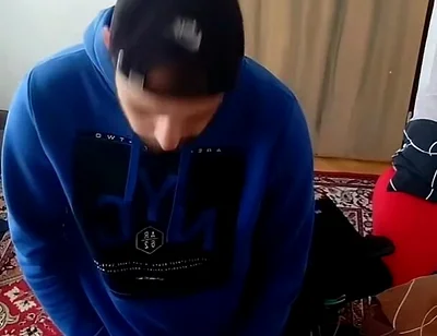 Cumshot in My Room on a Tablet.