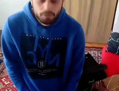 Cumshot in My Room on a Tablet.