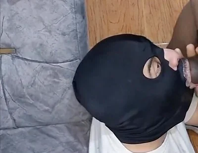 Giving Him Milk to Swallow