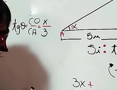 27 Trigonometry Calculate the Height and Area of the Triangle - Sexual Mathematics - Azaghal Soul