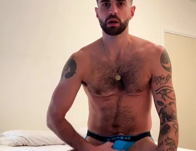 Little Solo Vid of Me in My Blue Papi Jockstrap